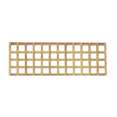 0.6m x 1.83m (24") Green Treated  H/D Capped Square Trellis