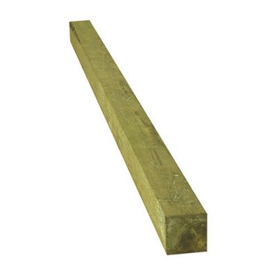 125x125x2400mm Green Treated Timber Post