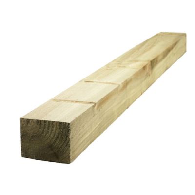 100x125x2700mm Green Treated Timber Post