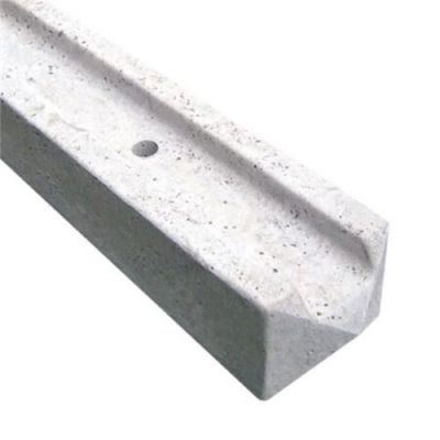 2.74m Concrete Slotted End Fence Post (FP)