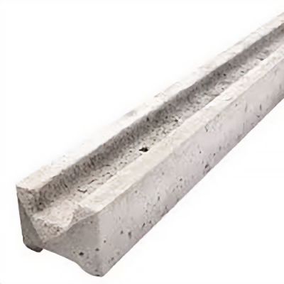 3.35m 125 x 125mm Heavy Duty Concrete Slotted Inter  Post (FP)