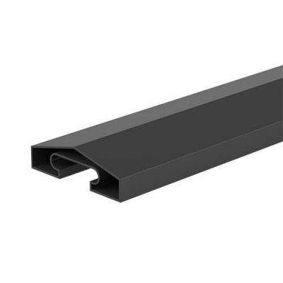 Durapost Anthracite Grey 65mm Capping Rail 2450mm
