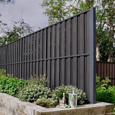 Durapost Anthracite Grey Vento Vertical Panel 1795mm Pk of 8