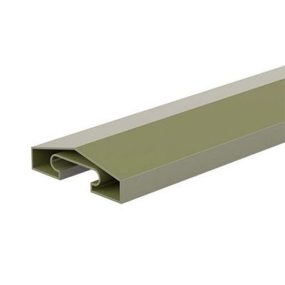 Durapost Olive Grey 65mm Capping Rail 2450mm