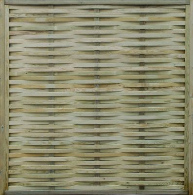 Jacksons Fencing Woven Treated Fence Panel 1830x1830mm