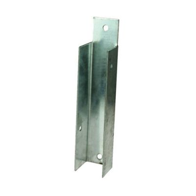 Gravel Board Clip 6"x1" Galv For Timber